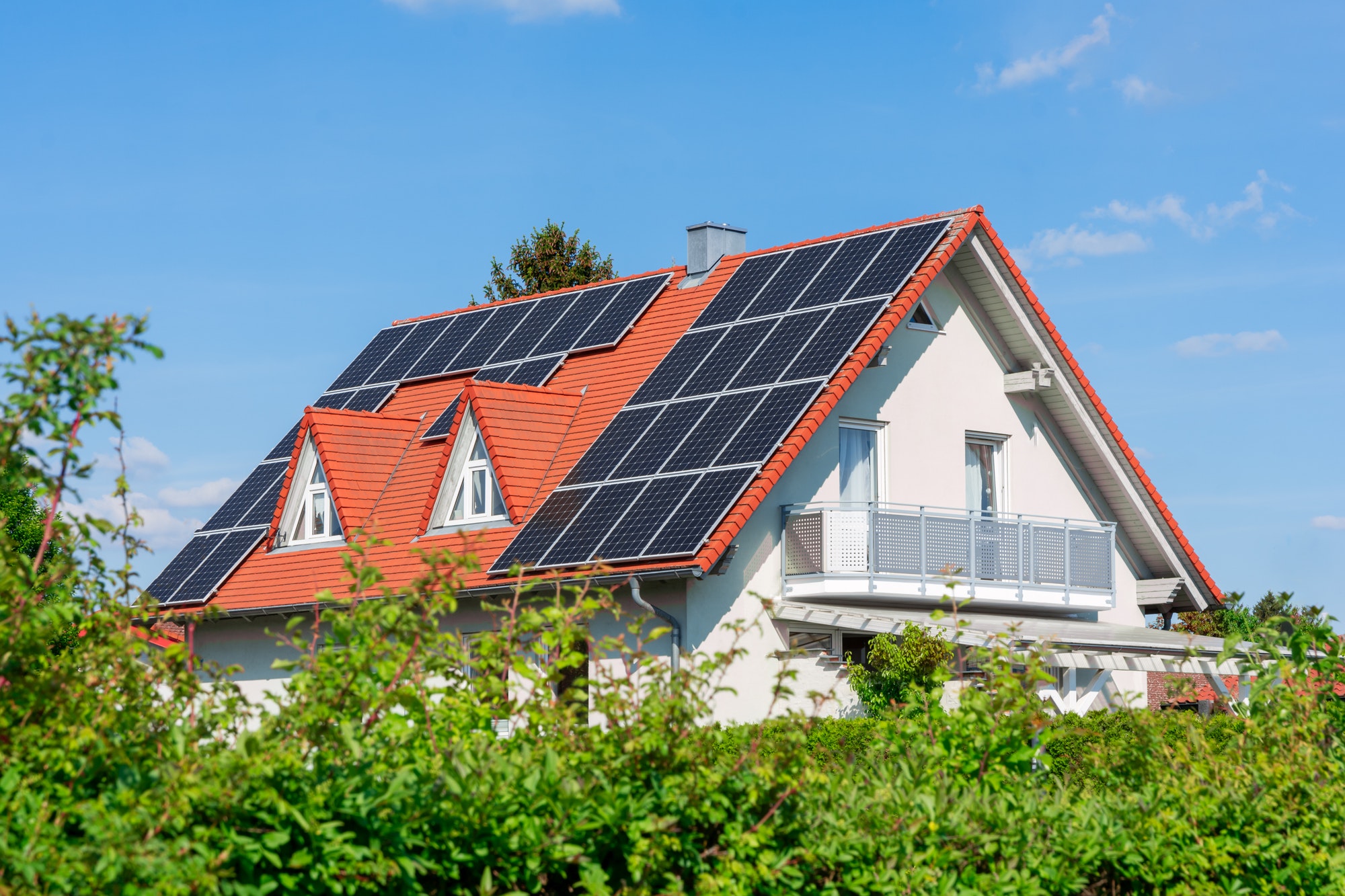 Haus-Solarmodul